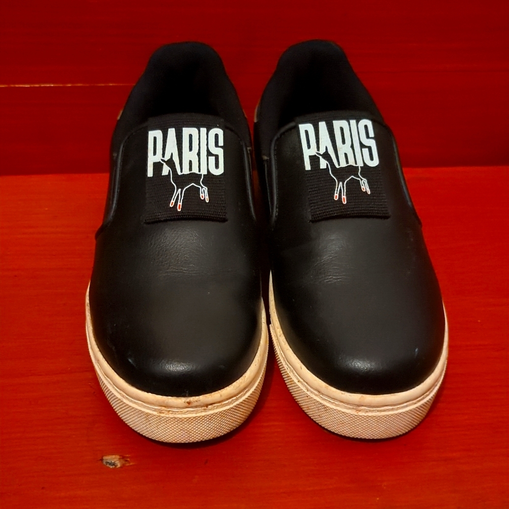 Martine Sitbon black platform shoes